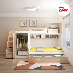 Giường Tầng Cao Cấp Đa Chức Năng GT589