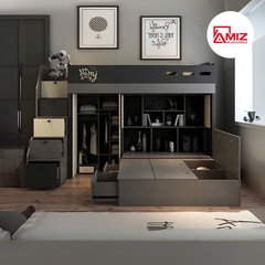 Giường Tầng Cao Cấp Mang Phong Cách Bắc Âu GT668