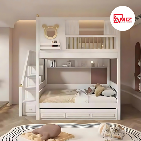 Giường tầng trẻ em Magic Mickey Amiz - GT009