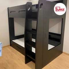 Giường Tầng Hiện Đại Kết Hợp Kệ AMIZ-GT078