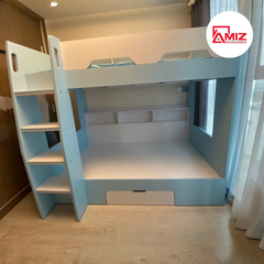 Giường Tầng Hiện Đại Kết Hợp Kệ AMIZ-GT078