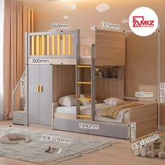 GIƯỜNG TẦNG SOLE AMIZ - GT048