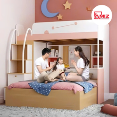 Giường 2 Tầng Cho Bé Thiết Kế Đa Năng GT-242
