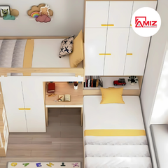 Giường tầng thông minh cao cấp Amiz - GT013