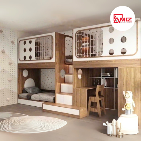 Giường tầng trẻ em Cosmo Station Bunk