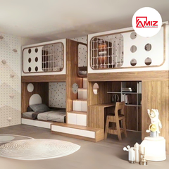 Giường tầng trẻ em Cosmo Station Bunk