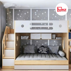 Giường Tầng Hiện Đại GT286 (1m/1m2)