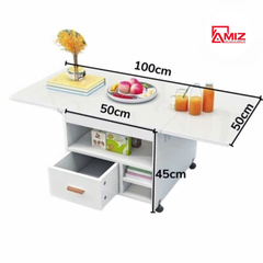 BÀN ĂN GẤP GỌN KHÔNG KÈM GHẾ AMIZ- BAX04