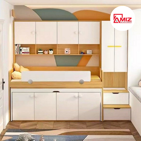 Giường Tầng Kết Hợp Tủ Áo Đa Năng GT-341
