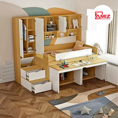 Giường Tầng Kết Hợp Tủ Áo Đa Năng GT-341