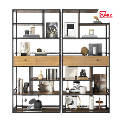 Kệ sắt trang trí hiện đại AMIZ - KS03
