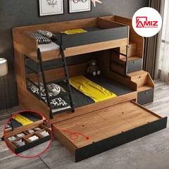 Giường Tầng Cao Cấp 3 Tầng GT-340