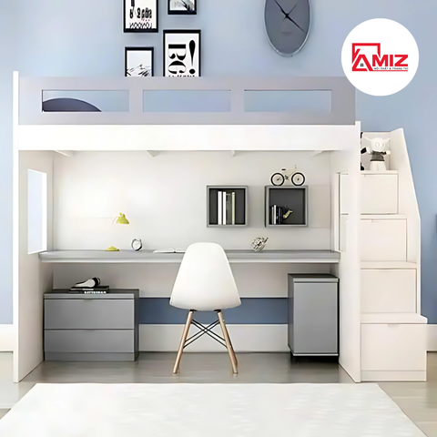 Giường Tầng Kết Hợp Bàn Làm Việc GT-K79