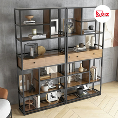 Kệ sắt trang trí hiện đại AMIZ - KS03