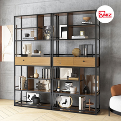 Kệ sắt trang trí hiện đại AMIZ - KS03