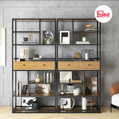 Kệ sắt trang trí hiện đại AMIZ - KS03