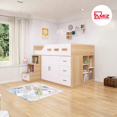 Giường tầng kết hợp tủ quần áo Amiz - GT014