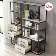 Kệ sắt trang trí hiện đại AMIZ - KS02