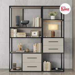 Kệ sắt trang trí hiện đại AMIZ - KS02