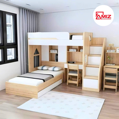 Giường Tầng Thông Minh Kết Hợp Bàn Học GT295