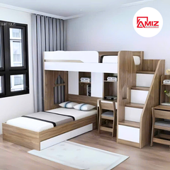 Giường Tầng Thông Minh Kết Hợp Bàn Học GT295