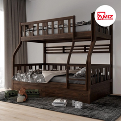 Giường Tầng Gỗ Sồi NAPPA 1 (Đặt Theo Yêu Cầu)