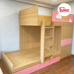 Giường Tầng Kết Hợp Tủ Quần Áo GT289