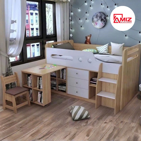Giường tầng trẻ em thông minh SmartMoon Loft
