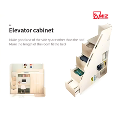 Giường Liên Hợp Tủ Áo & Bàn Học GT-439