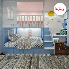 Giường tầng Cao Cấp Sky ( Đặt Đóng Theo Yêu Cầu )