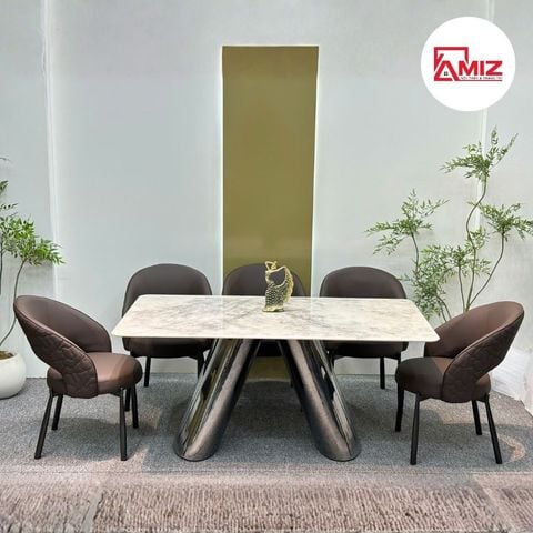 BỘ BÀN ĂN CAO CẤP CHLOE - BANK08