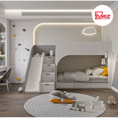 GIƯỜNG TẦNG CẦU TRƯỢT AMIZ- TG049