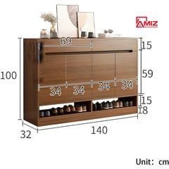 Tủ Giày cao cấp AMIZ NỘI THẤT & TRANG TRÍ H-14