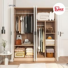Tủ Quần Áo cao cấp AMIZ NỘI THẤT & TRANG TRÍ, Hiện Đại 4 Cánh - A140