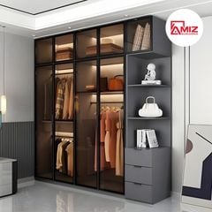 Tủ quần áo AMIZ NỘI THẤT & TRANG TRÍ hiện đại thiết kế tối giản Amiz-001