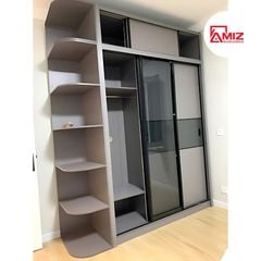 Tủ quần áo AMIZ NỘI THẤT & TRANG TRÍ cánh lùa hiện đại Dta01