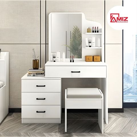Bàn Trang Điểm Đẹp Bằng Gỗ Hiện Đại AMIZ NỘI THẤT & TRANG TRÍ AMIZ-004