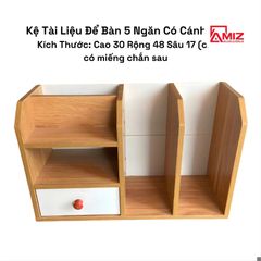 Kệ Sách Gỗ Để Bàn, Tủ Hồ Sơ Tài Liệu Để Phòng Làm Việc AMIZ NỘI THẤT & TRANG TRÍ