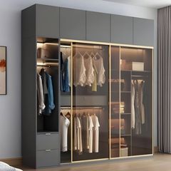 Tủ Quần Áo cao cấp AMIZ NỘI THẤT & TRANG TRÍ Cửa Kính Lùa Sang Trọng Tqa-133
