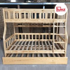 Giường 3 Tầng cao cấp AMIZ NỘI THẤT & TRANG TRÍ Angel - (1m/1m2 - 1m2/1m4)