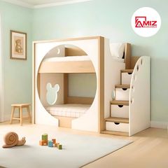 Giường tầng trẻ em AMIZ NỘI THẤT & TRANG TRÍ- Mochi Bunk