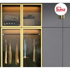Tủ Quần Áo cao cấp AMIZ NỘI THẤT & TRANG TRÍ Cửa Kính Lùa Sang Trọng Tqa-133