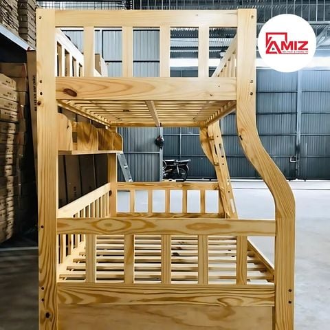 Giường 2 Tầng AMIZ NỘI THẤT & TRANG TRÍ Kèm 2 Hộc Kéo Cao Cấp Angel