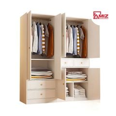 Tủ áo AMIZ NỘI THẤT & TRANG TRÍ Gỗ Công Nghiệp Amiz - 003