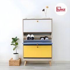 Tủ Giày AMIZ NỘI THẤT & TRANG TRÍ Thông Minh 3 Màu No-28
