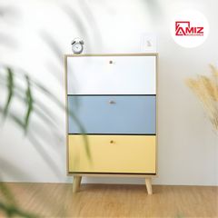 Tủ Giày AMIZ NỘI THẤT & TRANG TRÍ Thông Minh 3 Màu No-28