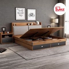 Giường ngủ nhỏ gọn phong cách Bắc Âu AMIZ NỘI THẤT & TRANG TRÍ, AMIZ- 016