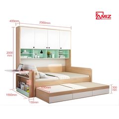 Giường Ngủ Thông Minh Đa Chức Năng AMIZ NỘI THẤT & TRANG TRÍ GN-394