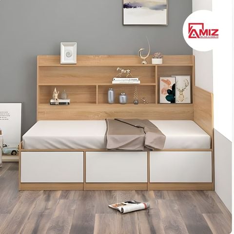 Giường Ngủ cao cấp AMIZ NỘI THẤT & TRANG TRÍ Thông Minh Amiz - Gn011