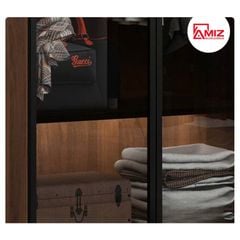 Tủ quần áo cao cấp AMIZ NỘI THẤT & TRANG TRÍ kết hợp bàn trang điểm Amiz-008
